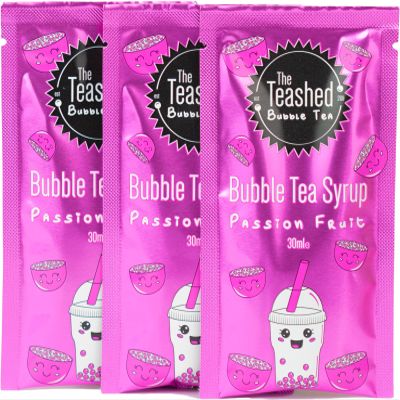 Passion Fruit Bubble Tea Syrup | 3 Servings | Make Boba Tea At Home | The TeaShed