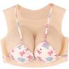 WZFANJIJ Silicone Breastplate Fake Breastplates for Crossdress,B-G Cup Gel Filled Fake Boobs for Transgender Cosplay,Color1#silicone-E view 1