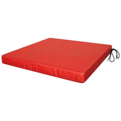 Portable Seat Cushion Orthopedic Memory Foam Coccyx Lower Seat Cushion for Office Car Seats Back Pain Relief Cushion Great Office Chair Cushion (18'' X 4'' (40.64 x 45.7 X 10 cm, RED)