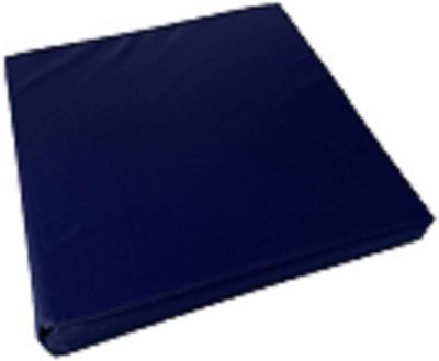 Portable Seat Cushion Orthopedic Memory Foam Coccyx Lower Seat Cushion for Office Car Seats Back Pain Relief Cushion Great Office Chair Cushion (18'' X 4'' (40.64 x 45.7 X 10 cm, Navy Blue)