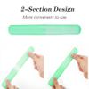 CCLKHY 2 Pcs Toothbrush Case, Toothbrush Travel Case Cover, Portable Toothbrush Storage Case, Sutiable for Home Travel Outdoor Camping Hiking Business Trip view 3