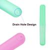 CCLKHY 2 Pcs Toothbrush Case, Toothbrush Travel Case Cover, Portable Toothbrush Storage Case, Sutiable for Home Travel Outdoor Camping Hiking Business Trip view 4