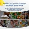 Omega 3 Fish Oil Liquid - Natural Fresh Lemon Flavour with NO Fishy Taste, High Strength DHA/EPA - 200ml Made from Wild Caught Nordic Fish Oil | 3rd Party Tested for Purity - Inner Vitality view 4