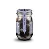 Charbrew Night Time Tea - 16 Fine Mesh Pyramid Teabags with String & Tag in Reusable Glass Mason Jar | Premium Herbal Tea Blend with Red Rooibos, Star Anise, Chamomile & Cinnamon view 3