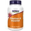 Now Foods, Choline & Inositol, 500mg, 100 Vegan Capsules, Lab-Tested, Vitamin B, Gluten Free, SOYA Free, Vegetarian view 1