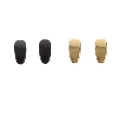 DOITOOL Pads Fittings Air Fittings 2Pcs Eyeglass Nose Pads Titanium Anti- Air Chamber Glasses Nose Pads Repair Kit for Glasses Sunglasses Eyeglasses (Assorted Color) Glasses Repair Kit Nose Air