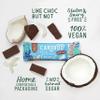 Caroboo Creamy Coconut Choco Bar | Vegan Carob Choco - Chocolate Alternative | 12 x 35g Choco Bar view 3