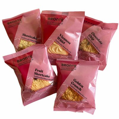 Bronte Traditional Assorted Biscuit Mini Packs - 1x100