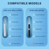 Case for Braun Oral B/Fairywill Sonic/Philips Sonicare Electric Toothbrush with Accessories Storage, Portable Hard Case Travel Protective Cover view 2