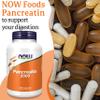 Now Foods, Pancreatin 2000, 200mg, 250 Capsules, Enzyme Blend, Gluten Free, SOYA Free, Non-GMO view 2