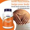 Now Foods, Pancreatin 2000, 200mg, 250 Capsules, Enzyme Blend, Gluten Free, SOYA Free, Non-GMO view 3