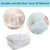 50 Pieces Disposable Plastic Sheeting,for Body Wrap Used Inside a Far Infrared Sauna Blanket,47""x86"" PE (thicken 50 Pcs),2/100 view 4