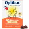 Optibac Probiotics Kids Probiotic Gummies - Vitamin D & Calcium for Immune Support & Gut Health - Most Trusted by Parents - 60 Vegan Gummies view 1