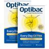 Optibac Probiotics - for Every Day Extra Strength | Daily 20 Billion Live Bacteria Supplement | Lactobacillus Acidophilus NCFM Multi Strain Formula - 60 Vegan Capsules view 1