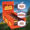 Mountain Joes On-the-Go Soft-Baked Protein Brownie | High Protein with Fibre, Reduced Sugar Bar with 11g Protein | Nutritional & Healthy Gym Snack Bar | Box of 10 x 60g (Box, Chocolate Peanut) view 2