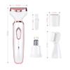 ACWOO Electric Lady Shaver for Women, Bikini Trimmer Women 4-in-1 Wet and Dry, Rechargeable Nose Hair Trimmer, Advanced Pain-Free Electric Razor for Face Legs Underarm Nose and Eyebrow view 2