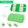 Antoble Reusable Pads Compatible with Flash Speedmop - Washable Microfiber Mop Pad Refills by Turbo - 12 Inch Floor Cleaning Mop Head Pads Work Wet and Dry - 6 Pack view 3