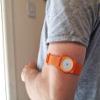 CGM Clips UK - Sensor Armband Holder/Protector Compatible with Freestyle Libre 1/2 (Orange) view 3