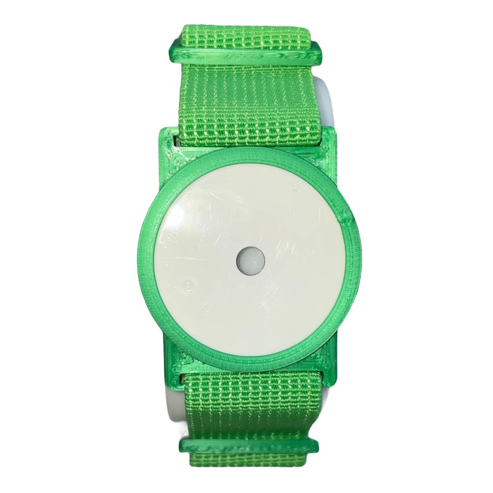 CGM Clips UK - Sensor Armband Holder/Protector Compatible with Freestyle Libre 1/2 (Green)