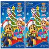 2021 Paw Patrol Milk Chocolate Advent Calendar - 24 Pieces Assorted Nut Free Treats Countdown to Christmas with Free Christmas Card (Pack of 2) view 1