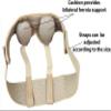 Hernia Belt for Men Post Surgery Hernia Pain Relief Truss Support Brace-XL Hip Support (Beige) view 4