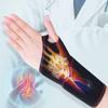 Wrist Heated Brace Wrap - Riloer 3 Adjustable Levels Pain Relieve Wrist Heated Brace Wrap with USB DC Charging with Massage Function view 1