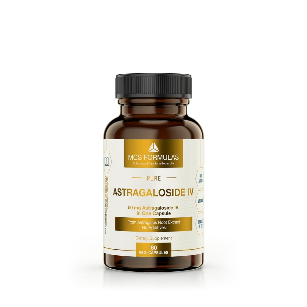 Astragaloside IV, 50mg, 60 Capsule, Vegan & No Additives