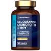 Glucosamine and Chondroitin MSM Complex | High Strength Supplement with Boswellia and Vitamin C | 120 Tablets | by Horbaach view 1