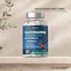 Glucosamine and Chondroitin MSM Complex | High Strength Supplement with Boswellia and Vitamin C | 120 Tablets | by Horbaach view 4