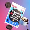 BRAVE Roasted Chickpeas: Cookies & Cream - Healthy Snack, Low Calorie (12 x 30g Packs) view 2