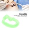 2pcs Cheek Retractor, Food Grade Silicone Mouth Lip Opener Reusable Dental Mouth Opener for Oral Inspection and Teeth Whitening - Light Green view 2