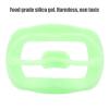 2pcs Cheek Retractor, Food Grade Silicone Mouth Lip Opener Reusable Dental Mouth Opener for Oral Inspection and Teeth Whitening - Light Green view 4