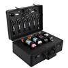 Kinglioncase Barber Case Clipper Bag, Black, L15.2xW10.5xH3.7 inches, view 1