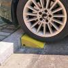 XXIOJUN Large Curb Ramp, Heavy Duty Curb Ramps, Rubber Threshold Ramp for Driveways,Car, Truck, mobility Scooters,wheelchair,caravan (Color : Black, Size : 50x38x15cm) view 4