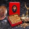 Hafiz Mustafa 1864 Istanbul Baklava Pastry Box - Baked Baklava Dessert Snacks Made from Fresh Phyllo Dough Sheets, Pistachio, Hazelnut, Walnut - Turkish Sweets Tray Gift Ideas for Birthday, Christmas view 2