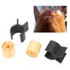 Shanrya Mustache Styling Template, Eco-friendly Mustache Shaping Template Men Safe Black Handlebar Moustache Training Wheel, Husband for Father(default) view 1