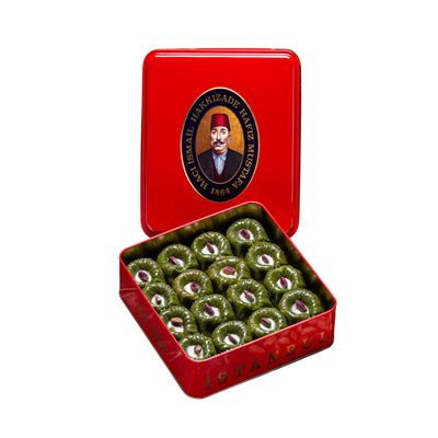 Hafiz Mustafa 1864 Istanbul Baklava Pastry Box - Baked Baklava Dessert Snacks Made from Fresh Phyllo Dough Sheets, Pistachio, Hazelnut, Walnut - Turkish Sweets Tray Gift Ideas for Birthday, Christmas
