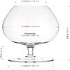 Gamekeepers Cottage gifts Submarine Brandy Cognac Glass Gift 25 Oz 355 view 4