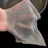 Cast Iron Cleaner, cast Iron scruber, Upgrade Thin Ring, 316L Stainless Steel Scrubber Patented L 8''x 8''(20x20cm), Stainless Steel mesh,Steel Wool Scrubber,Skillet/Ring/Oven Cleaner (8''x8'') view 1