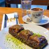 Hafiz Mustafa 1864 Istanbul Baklava Pastry Box - Baked Baklava Dessert Snacks Made from Fresh Phyllo Dough Sheets, Pistachio, Hazelnut, Walnut - Turkish Sweets Tray Gift Ideas for Birthday, Christmas view 4