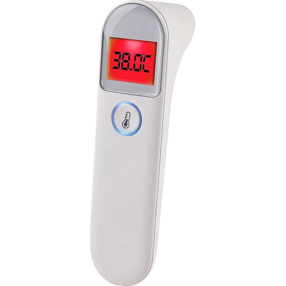 Grundig Infrared Thermometer - Forehead Thermometer - Laser Thermometer Without Touching - Infrared Thermometers for People, Animals and Objects - Infrared Heat Meter - Pyrometer with Color Coding