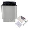UIGJIOG Sauna oven sauna set 220 V stainless steel dry steam bath,stove with external control,temperature 32-210 F for 5-13 m room, home, sauna room, bathroom, shower, spa,9 kW view 1
