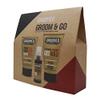 Groomed Groom & Go Set (Post Shave Balm, Bear Oil & Gel Hold) - The Essential Edit of Skin & Haircare. Get Ready to Look Good & Feel Great view 2