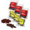 6 x 58g Bags Ultimate Hot Selection Beef Biltong THE BILTONG SHOP High Protein Savoury Low Carb Snack view 1
