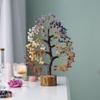 Chakra Tree, Crystal Tree for Positive Energy - Crystals and Healing Stones - Feng Shui Seven Chakra Tree, Tree of Life Decor - Metaphysical Gifts, Home Decorations for Living Room, 7 Chakra Tree view 2