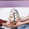 Chakra Tree, Crystal Tree for Positive Energy - Crystals and Healing Stones - Feng Shui Seven Chakra Tree, Tree of Life Decor - Metaphysical Gifts, Home Decorations for Living Room, 7 Chakra Tree view 3