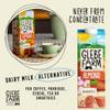 Glebe Farm Gluten Free Barista Almond Milk, Healthy Dairy Free Milk, Unsweetened Milk, Barista Grade Coffee Creamer, With No Added Sugar, Tasty Drink, 6 x 1 litre view 3