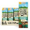 Glebe Farm Gluten Free & Vegan Coconut Milk, Healthy Dairy Free Coffee Creamer & Coconut Milk Barista Multipack For a Perfect Microfoam, 6 x 1 Litre view 1