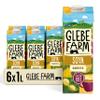 Glebe Farm Gluten Free Soya Milk, Healthy Dairy Free, Coffee Creamer & High Protein Soya Barista Milk For The Perfect Microfoam, Multipack, 6 x 1 litre view 1