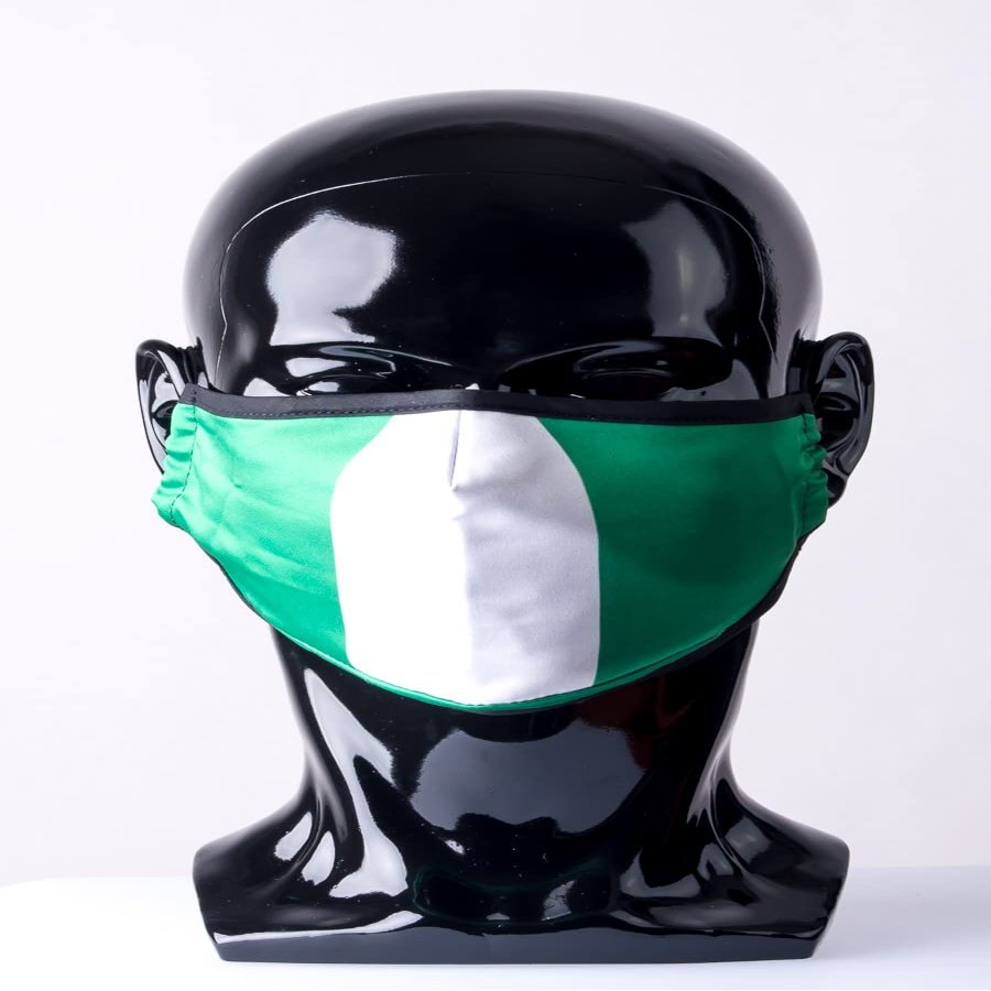 African Flag Face Mask (Nigeria)